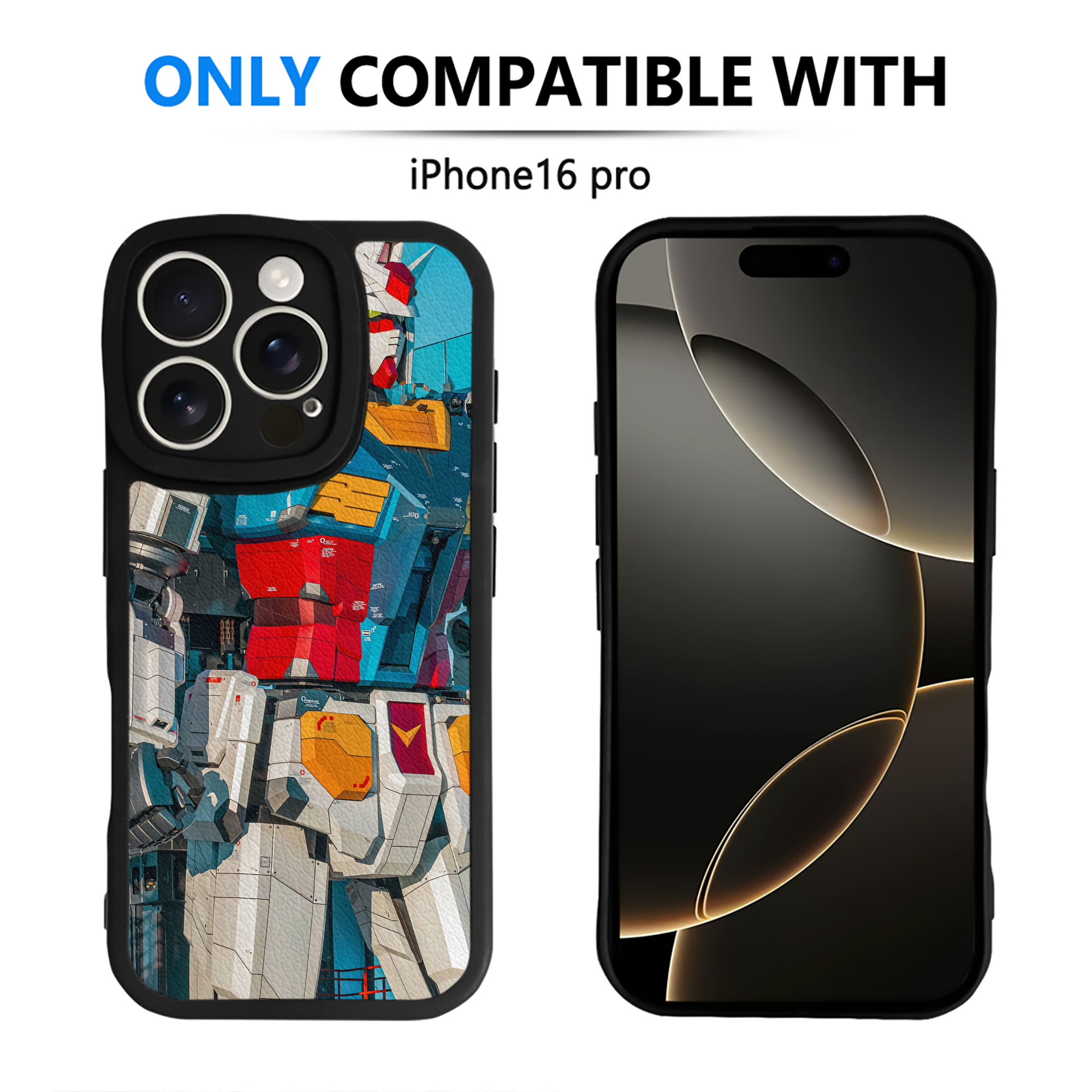 （画像用） Transformers トランスフォーマー 【iPhone 16シリーズ対応】シリコンスマホケース（レザー調） 材質：シリコン